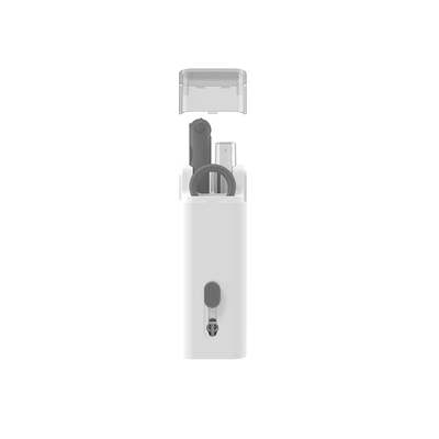 Multifunctional Gadget Cleaning Brush with Cleaning Pen and Spray Bottle - Black image
