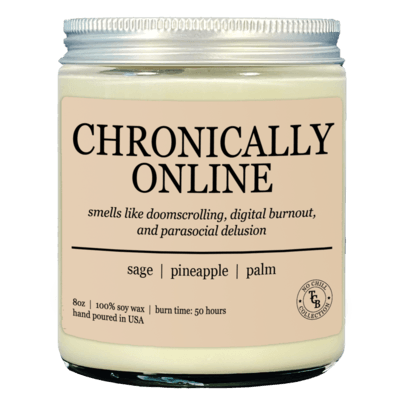 Chronically Online Candle
