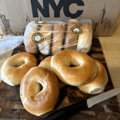 New York Plain Bagels Pack (10) image
