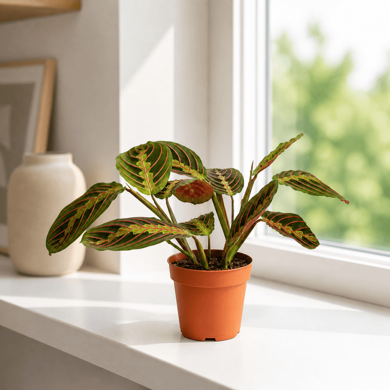 The Danny Maranta Red Prayer - Indoor Plant image