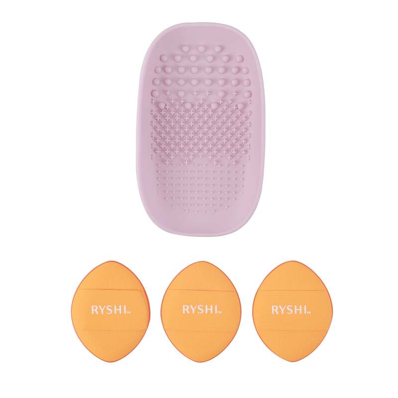 Precision & Care Beauty Bundle: Finger Beauty Blenders + Brush Cleaning Tool image