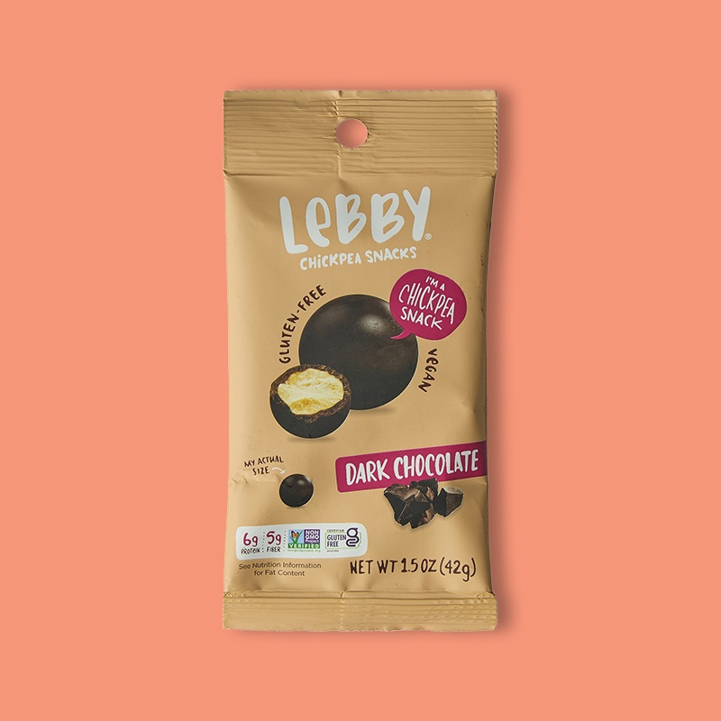 Dark Chocolate Chickpea Snack 1.5 oz image