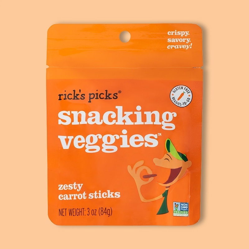 Zesty Snacking Carrot Sticks 3 oz image