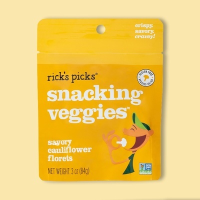 Savory Snacking Cauliflower Florets 3 oz image