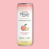 Moshi Sparkling Water - White Peach + Yuzu 12 oz