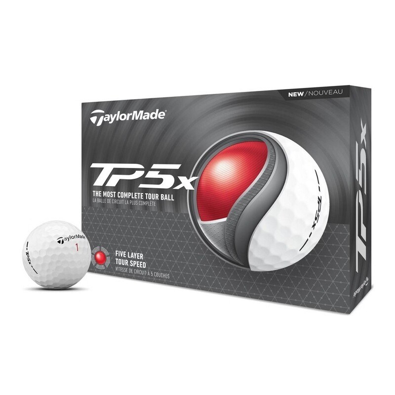 TaylorMade TP5x White 2024 Golf Balls - 1 Dozen image