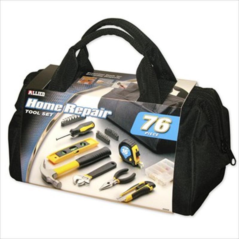 76 - Piece Home Repair Tool Set with Nylon Bag image