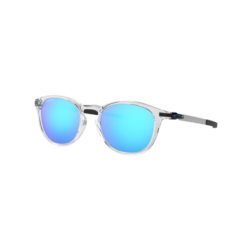 Pitchman R Sunglasses - (Polished Clear) - (Prizm Sapphire) image