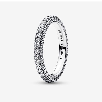 Timeless Pave Single-row Ring Size 6