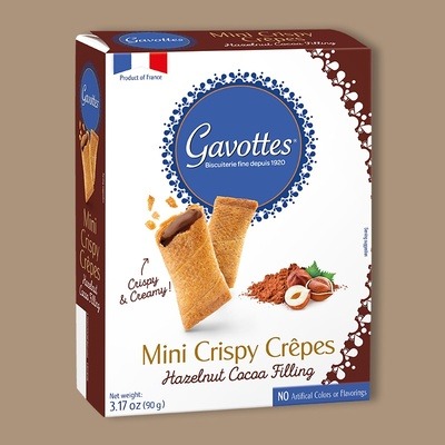 French Wafer Bites filled with Cocoa & Hazelnut 3.17oz image
