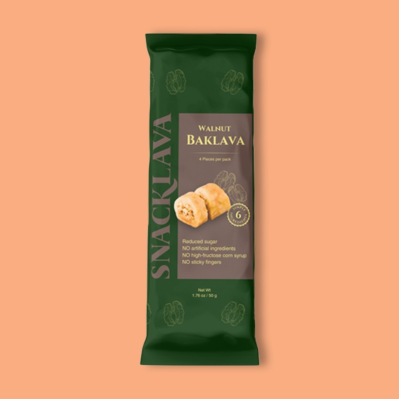 Baklava Walnut Snacklava® 1.76 oz image