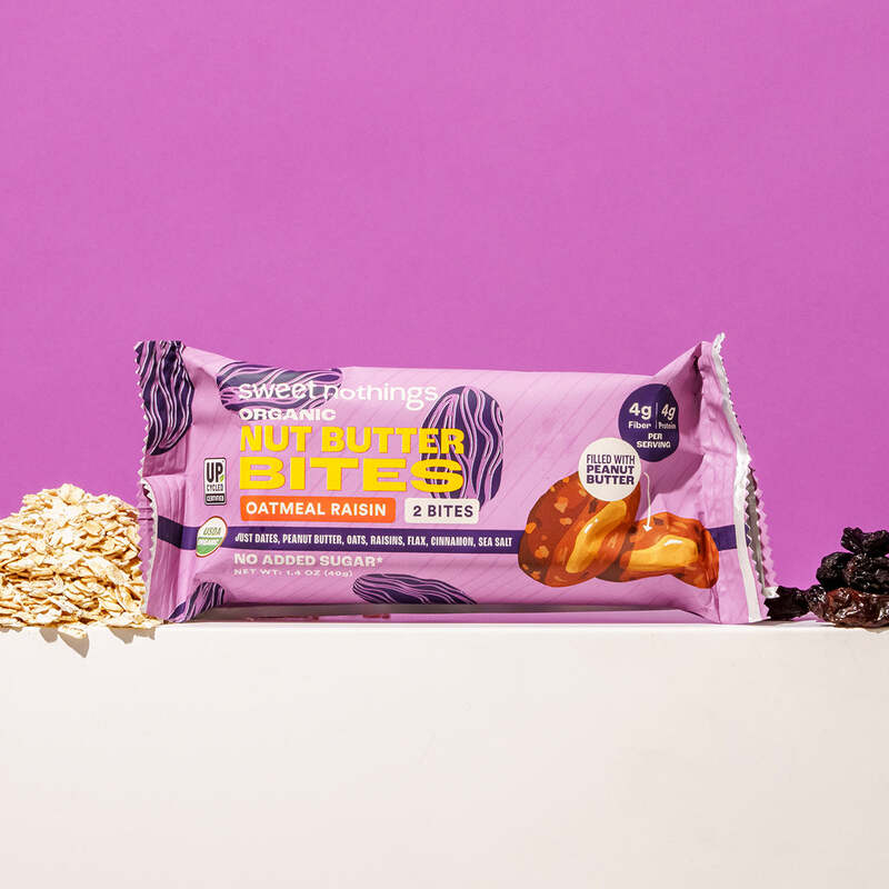 Oatmeal Raisin and Peanut Butter Bites 1.4 oz 12 (2 bite) Pack image