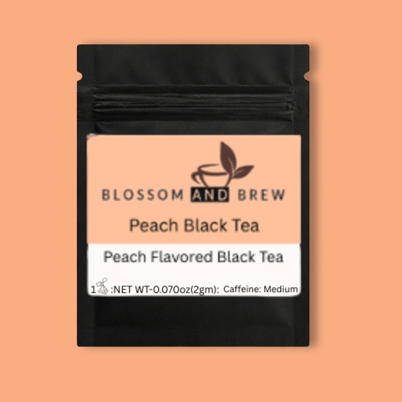 PEACH BLACK TEA - SMOOTH & FRUITY 0.07 oz image