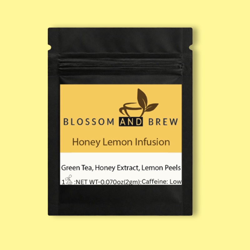 HONEY LEMON GREEN TEA - LIGHT ENERGY BOOST 0.07 oz image