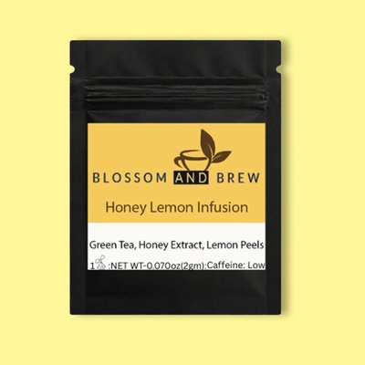HONEY LEMON GREEN TEA - LIGHT ENERGY BOOST 0.07 oz image