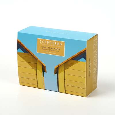 Happy Aromatherapy Balm and Candle Set