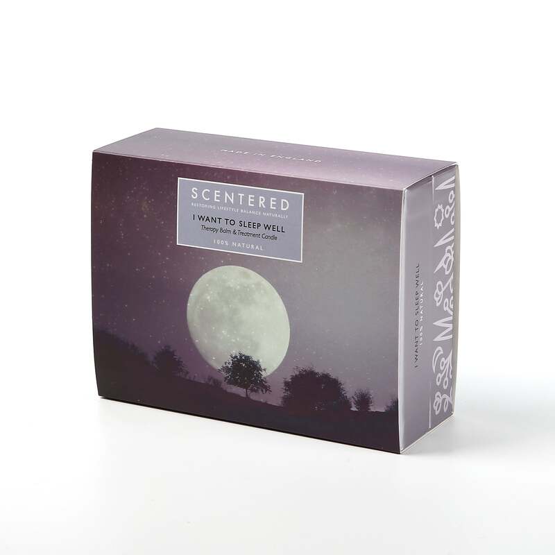 Sleep Well Aromatherapy Balm and Candle Set image