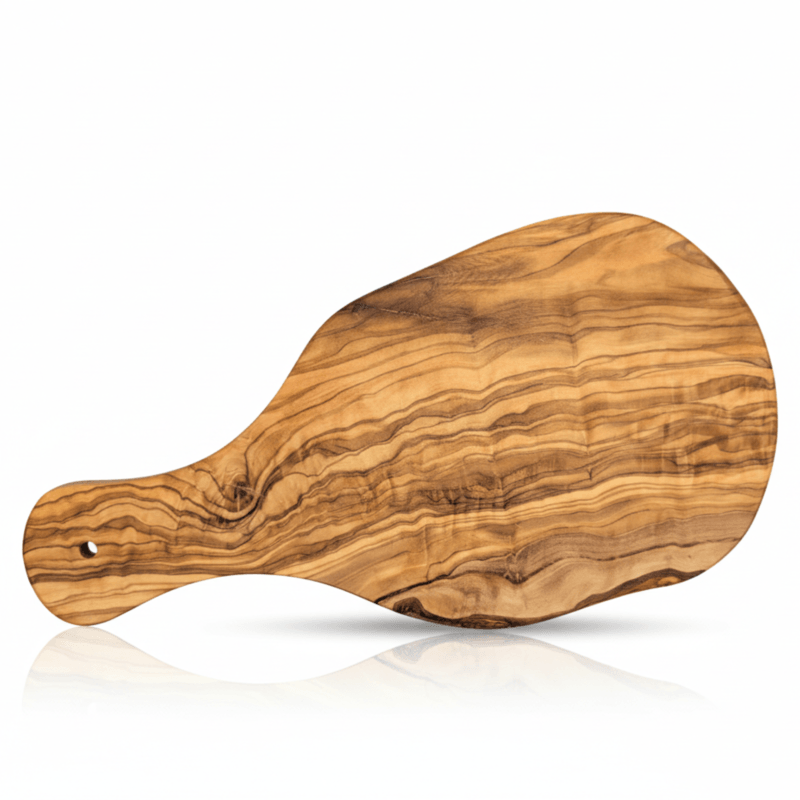 Original Olive Wood Cutting Board with Handle image