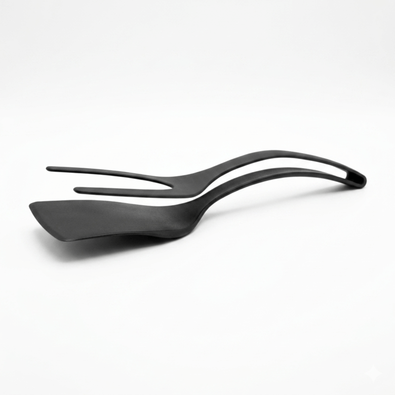 Flipping Spatula Tongs Cooking Tool image