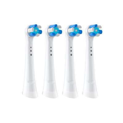 4-Pack Replacement Brush Heads Compatible with Oral-B iO Series 2–10