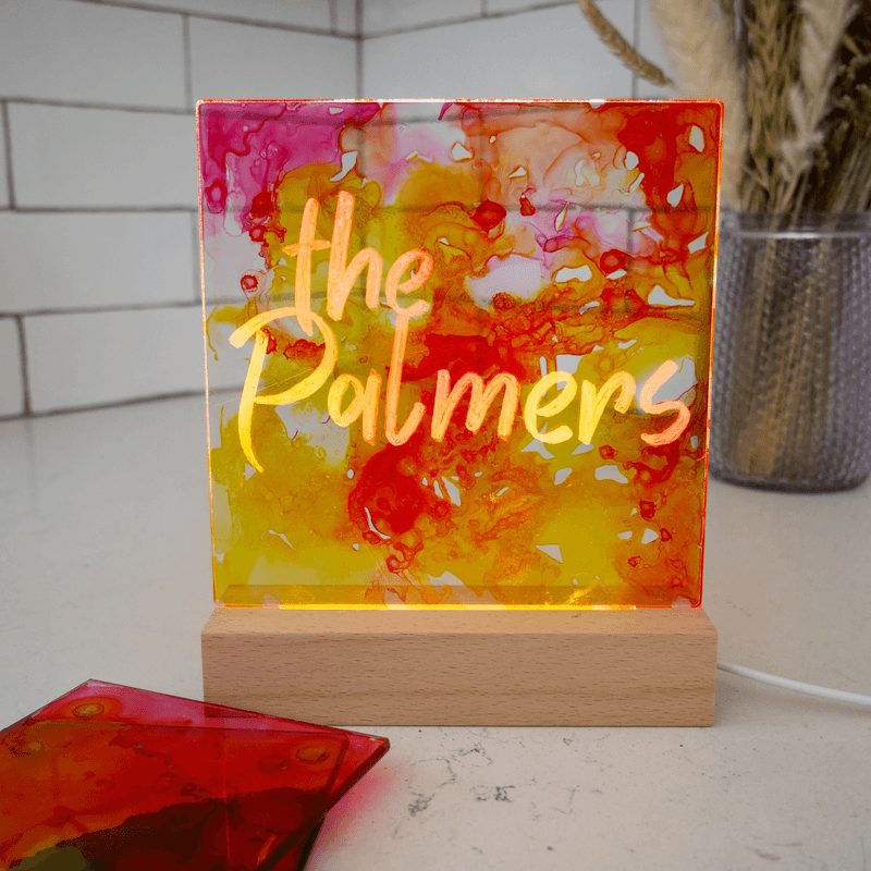 LED Light Frame Alcohol Ink Kit image