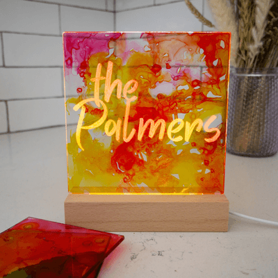 LED Light Frame Alcohol Ink Kit image
