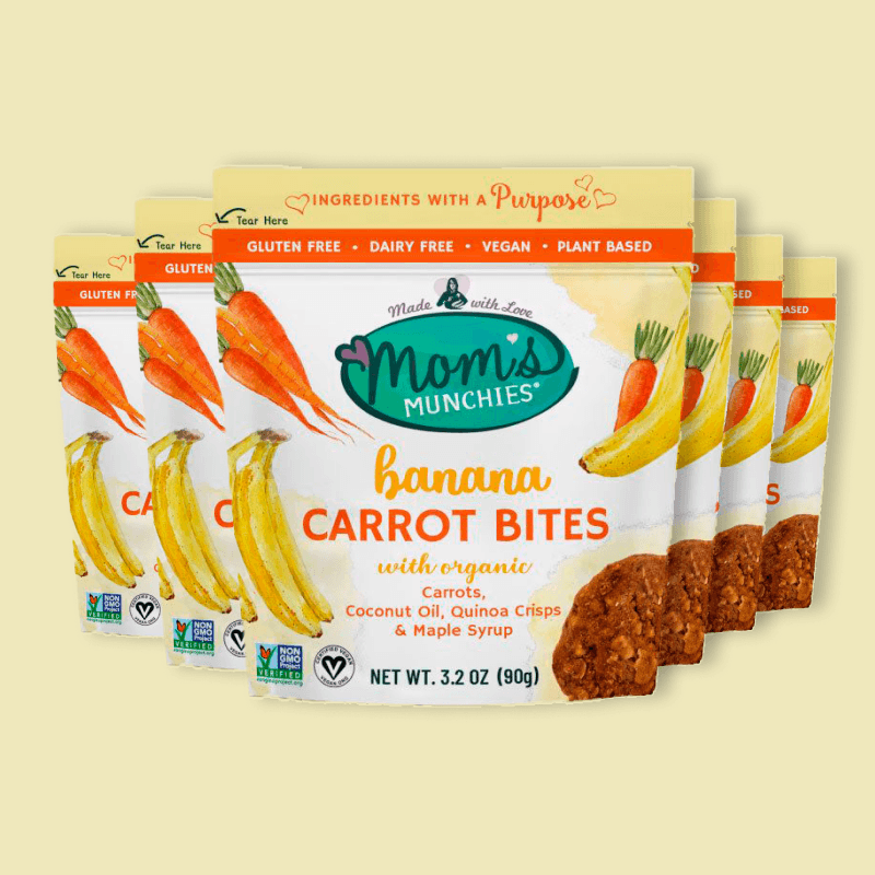 Banana Carrot Cookie Bites 3.2 oz (Pack of 6) image