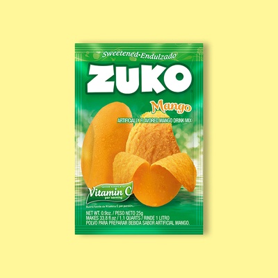 Zuko Drink Mix Mango 0.9 oz image