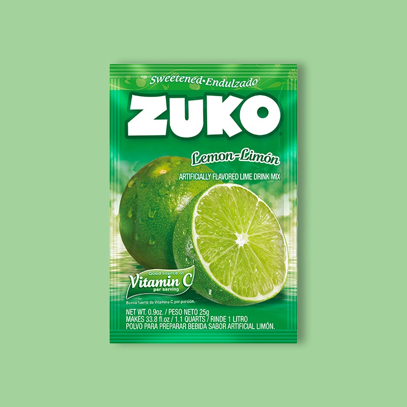 Zuko Drink Mix Lemon 0.9 oz image