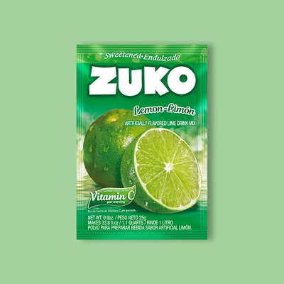 Zuko Drink Mix Lemon 0.9 oz image