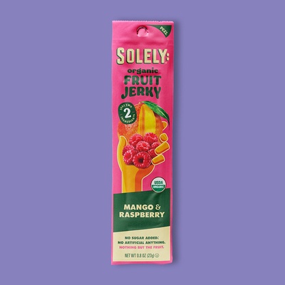 Mango Raspberry Fruit Jerky 0.8 oz image