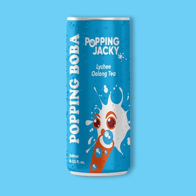 Popping Boba Drink - Lychee Oolong Tea 8.11 fl oz image