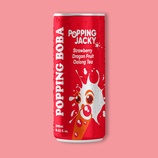 Popping Boba Drink - Strawberry Dragon Fruit Oolong Tea 8.11 fl oz