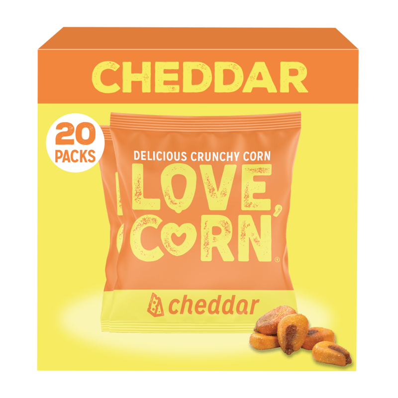 LOVE CORN Cheddar 0.7oz x 20 Bags image