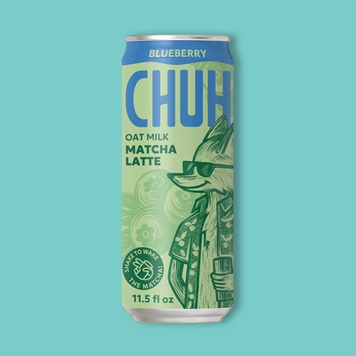 Matcha Latte Blueberry 11.5 fl oz image