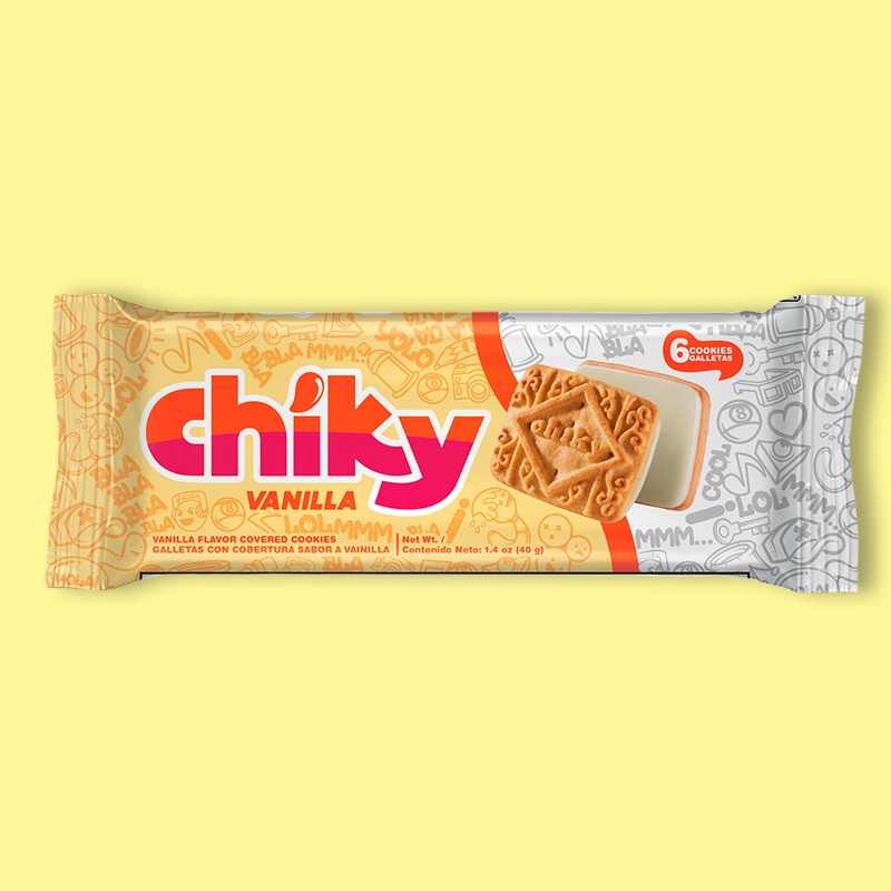 Chiky Vanilla Cookies 1.4 oz image