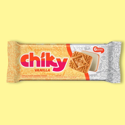 Chiky Vanilla Cookies 1.4 oz image