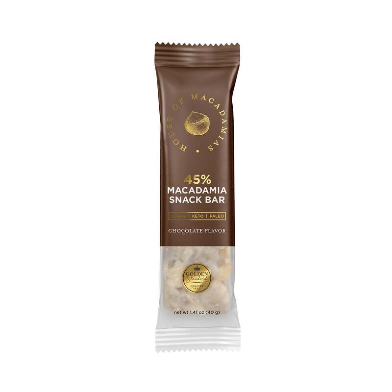 Chocolate Macadamia Nuts Snack Bar (12 Bars) image