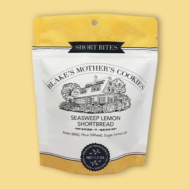 Seasweep Classic Lemon Organic Shortbread Cookie 2.2 oz  image