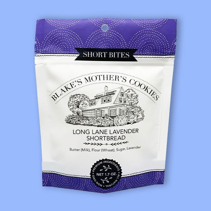 Long Lane Lavender Organic Shortbread Cookies 2.2 oz  image