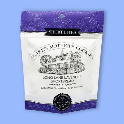 Long Lane Lavender Organic Shortbread Cookies 2.2 oz  image