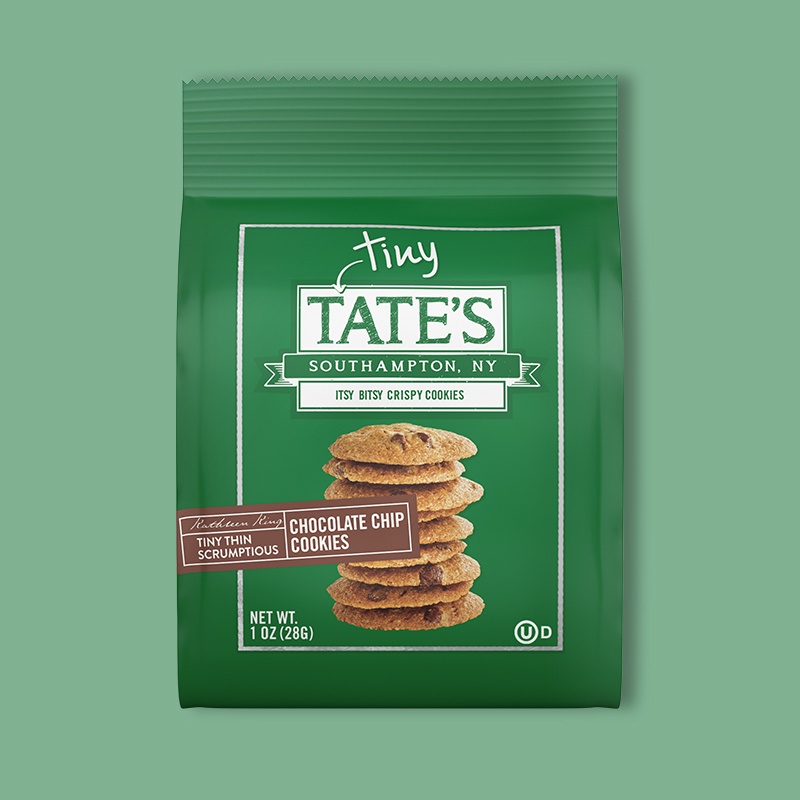 Tate's Tiny Chocolate Chip Cookies 1 oz image