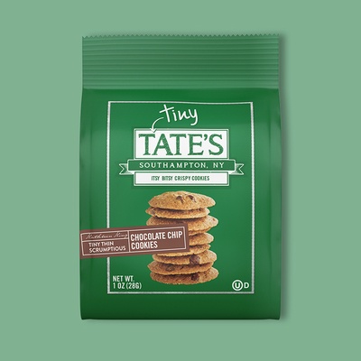 Tate's Tiny Chocolate Chip Cookies 1 oz image