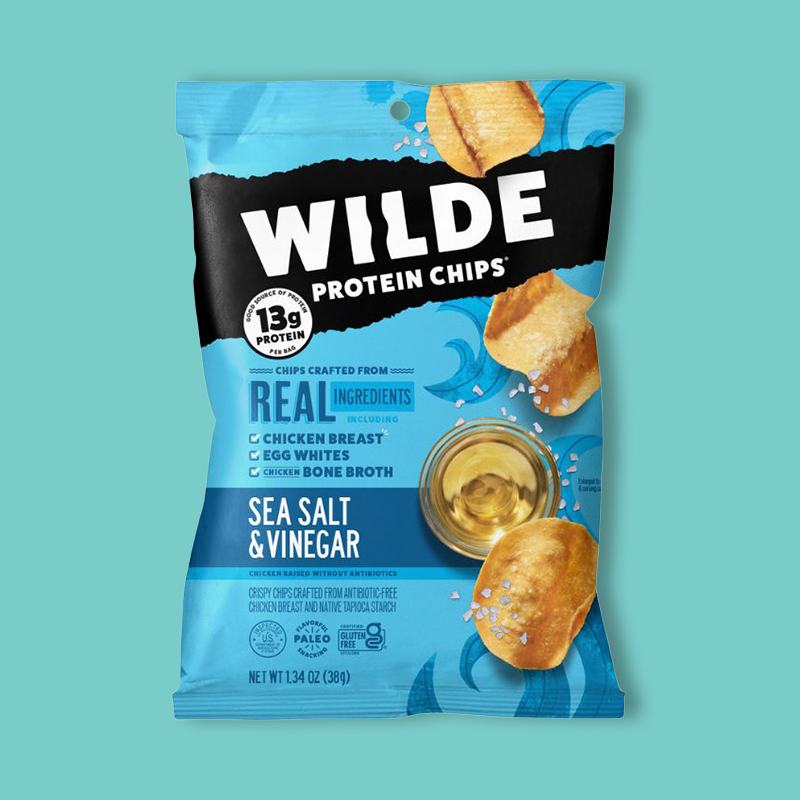 Salt & Vinegar Protein Chips 1.34 oz image