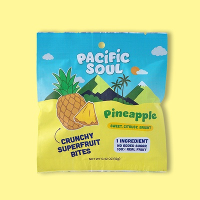 Pineapple Crunchy Superfruit Bites 0.42 oz image