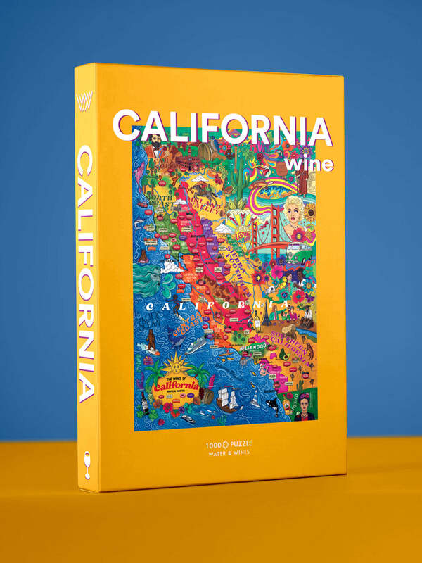 Wine Puzzle - California image