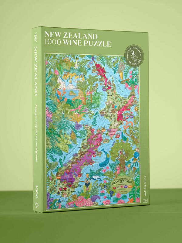 Wine Puzzle - New Zealand image