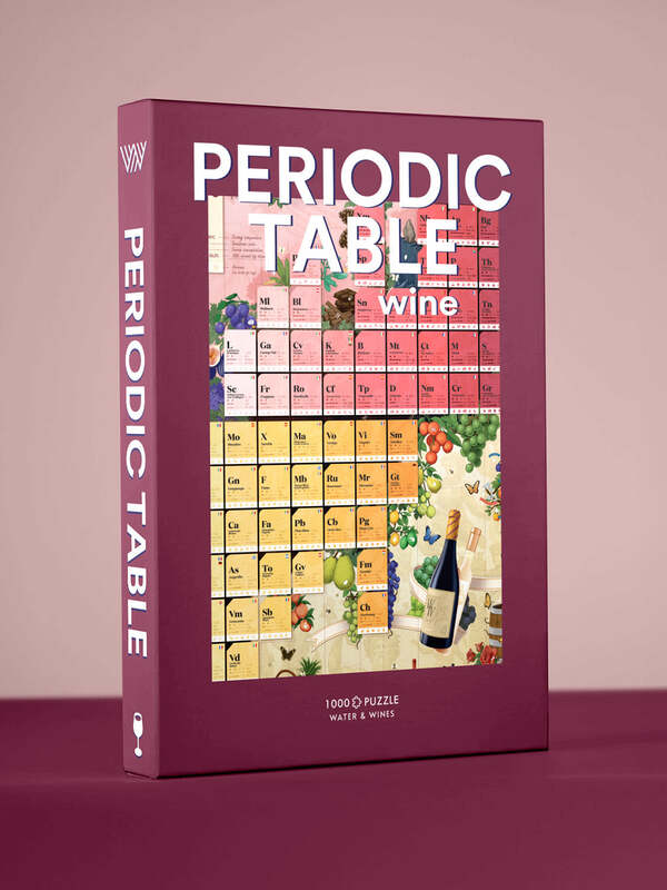 Wine Puzzle - Periodic Table of Wine image