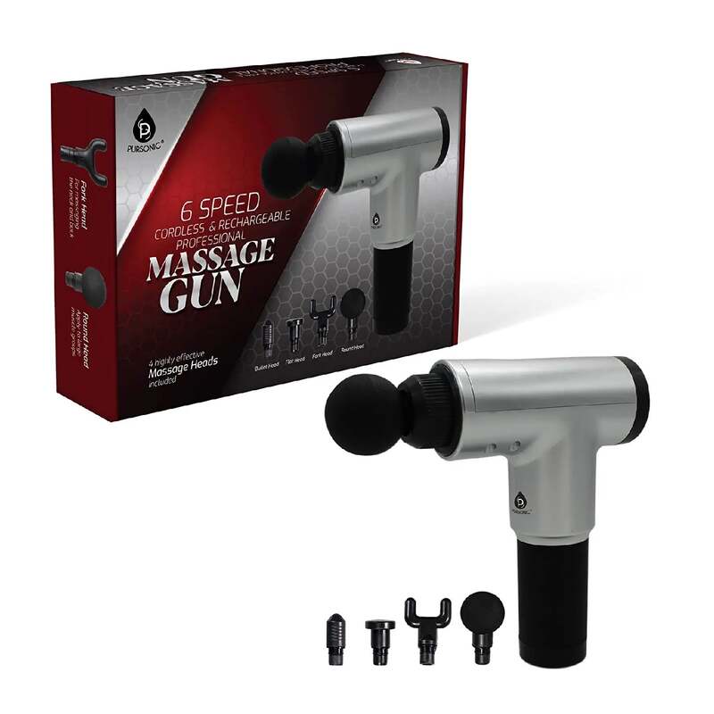 6 Speed Cordless & Rechargeable Professional Massage Gun image