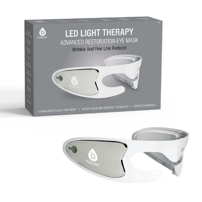 Pursonic LED Light Therapy Advanced Restoration Eye Mask – Anti-Aging, Collagen-Boosting, At-Home Treatment image